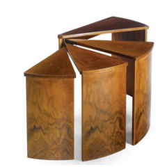 Set of nesting tables by Pierre Chareau, ca. 1924